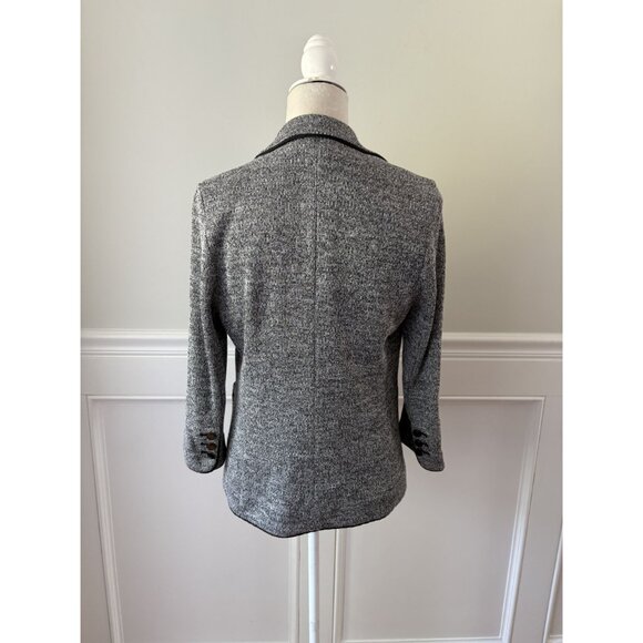 Skies Are Blue Alanna Textured Knit Blazer Stitch Fix Gray M - Picture 4 of 5